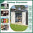 Outdoor Storage Shed 10X12 FT-121324705-121324707
