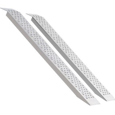 47.2" X 8.5" Aluminum Ramps 880 LBS Capacity Loading Ramps 2PCS