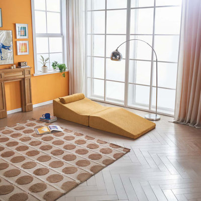 Chaise longue d'intérieur pliable et portable