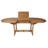Olive Teak Extendable Dining Table