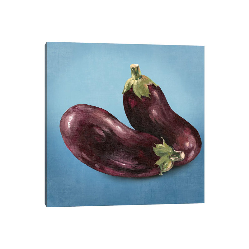 Eggplant by Asia Jensen - Wrapped Canvas Print, 93.98 cm H x 93.98 cm W