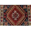 Tapis unique en laine des années 1990 de 3 pi 4 po x 4 pi 10 po Farouk