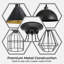 5 - Light Black Novelty Pendant-1714828302