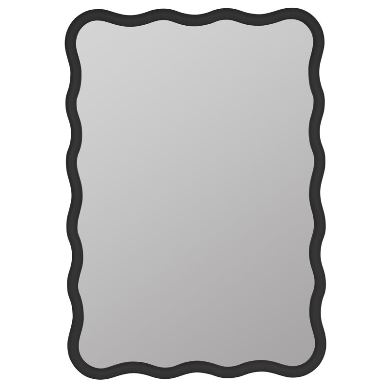 Candace Abstract Mirror, Black
