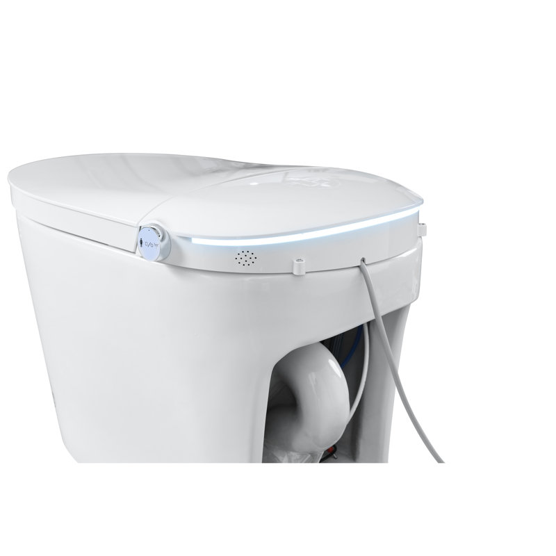 Smart Toilet, Built - In Bidet, Auto Open/Close, Automatic Flushing, Heated Seat, Bubble Wash, Multiple Wash Modes, Night , Digital Display, Foot Operated Sensor, Emergency Battery Back Up, Nozzle