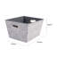 Bac de rangement en tissu Kratzerville-777710651