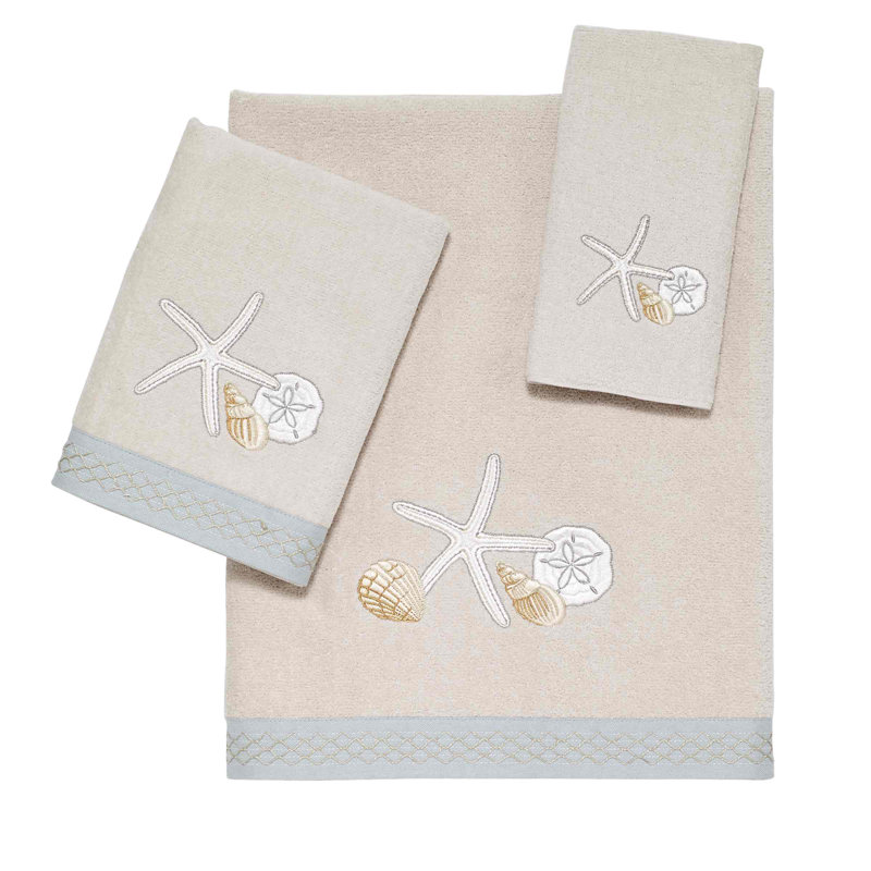 Avanti Linens Seaglass 3-Piece Towel Set