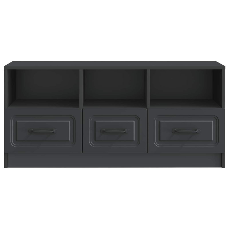 Unfinished TV Stand for TVs up to 43", Black