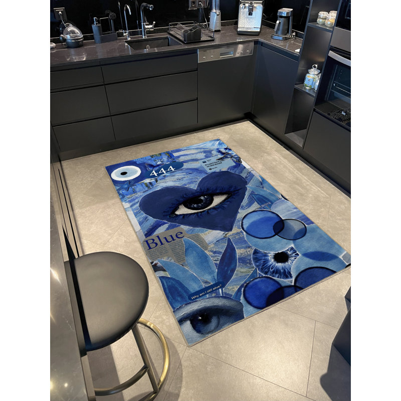 Tapis décoratif moderne Mira, Rectangle 3 pi 9,81 po x 4 pi 11,06 po