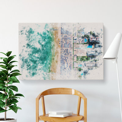 Lido Di Jesolo in Italy - Wrapped Canvas