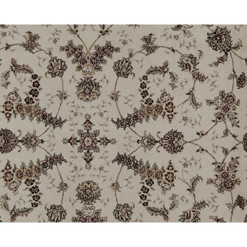 Handmade Silk and Wool Area Rug