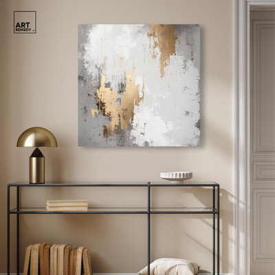 Art mural neutre sur toile Ghostly Glimmer I par Art Remedy