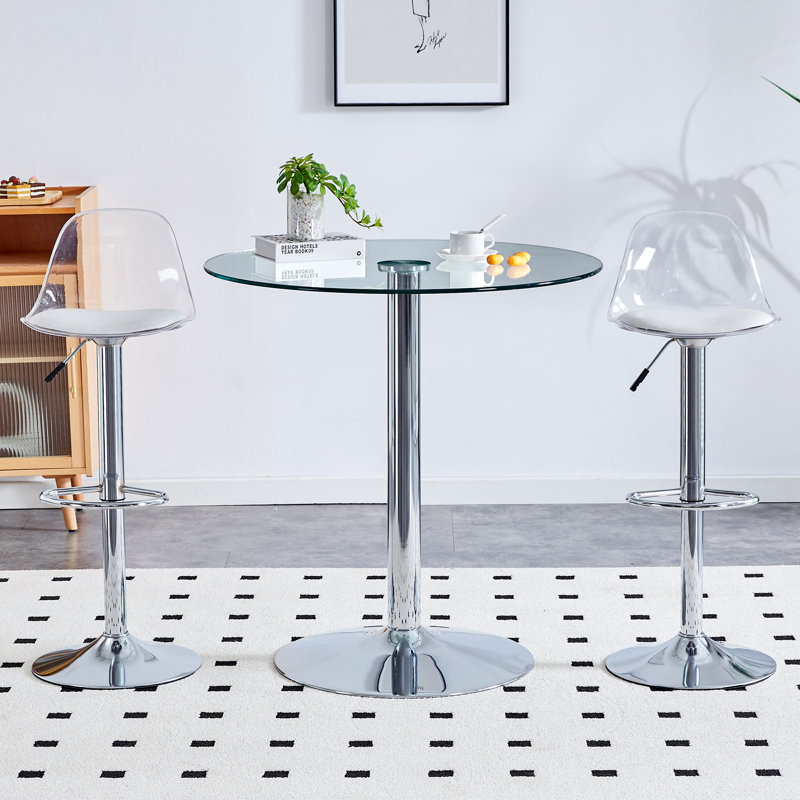 2 - Person Pedestal Dining Set