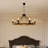 Dawndra 8 - Light Wagon Wheel Chandelier