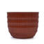 4 pots de fleurs en céramique, pot de fleurs moderne pour patio, jardin ou rebords de fenêtre - Corail-1500272575