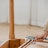 Solid wood refined multi-functional table set-111362422