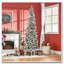 Arbre de Noël artificiel pin enneigé 7,5 pi
