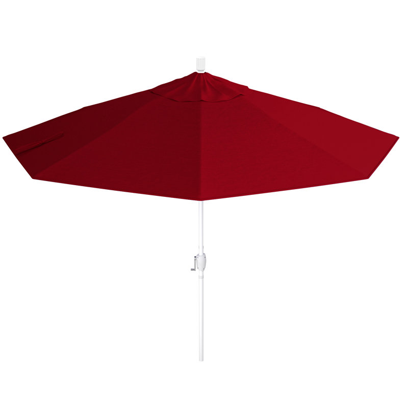 Parasol de marché 9 pi Caenada, Rouge - Pacifica Premium