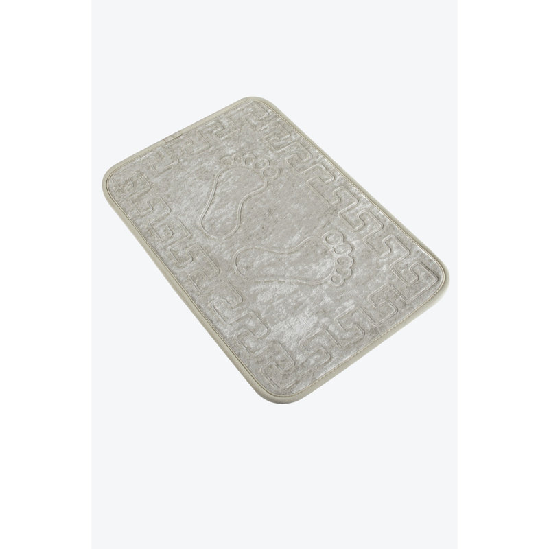 Tapis pour salle de bain Marg, Écru