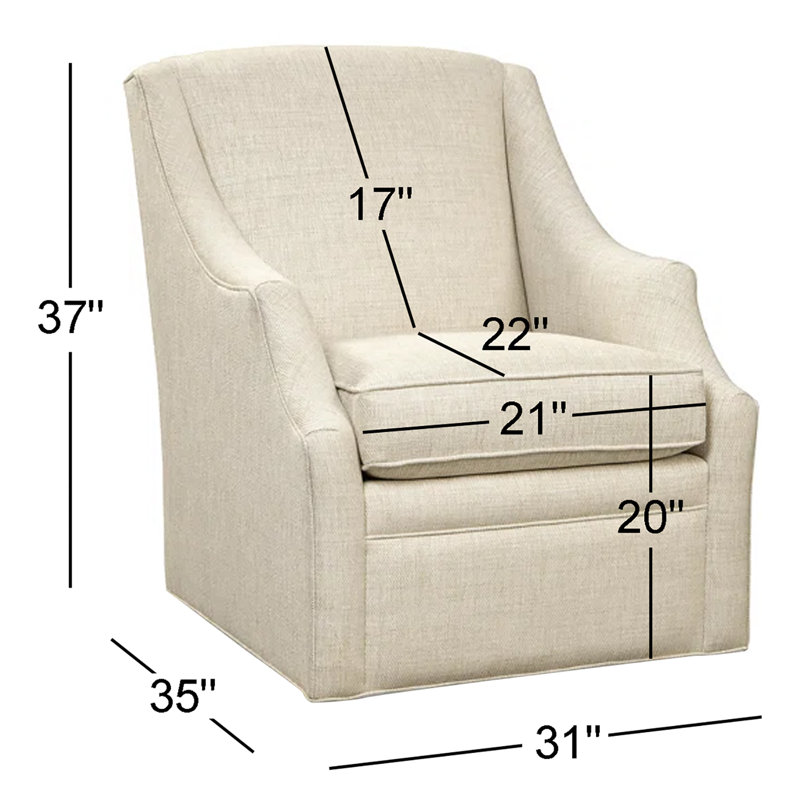 Pomeline Swivel Armchair