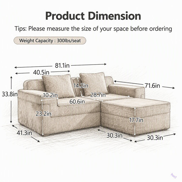 Dimensions du produit