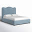 Lit en tissu d'ameublement Glenside-88320299-88320301
