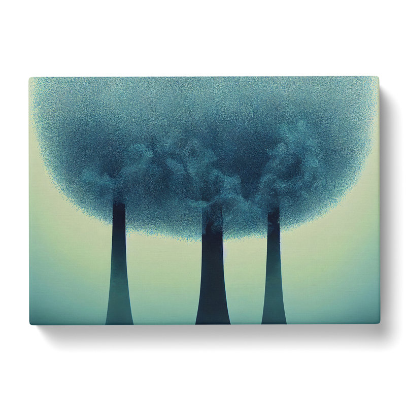 Entrancing Trees - Wrapped Canvas Print