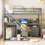 Lit mezzanine avec deux commodes-348128750-348128751