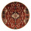 Machine Washable Art Deco Brown Area Rug