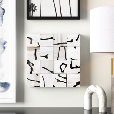 Neutral Subtext III 1 Piece Wrapped Canvas Wall Art