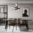 Jayshan 6 - Light LED Sputnik Modern Linear Chandelier