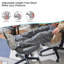 Brackston Adjustable Height Ergonomic Industrial Stool with Removable Casters/Wheels