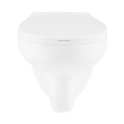 Cuvette de toilette allongée murale Barclay