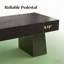 Rectangular Wooden Coffee Table with Rustic Finish (47.24")