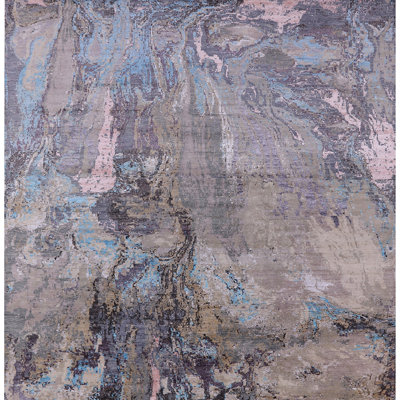Tapis gris Strope