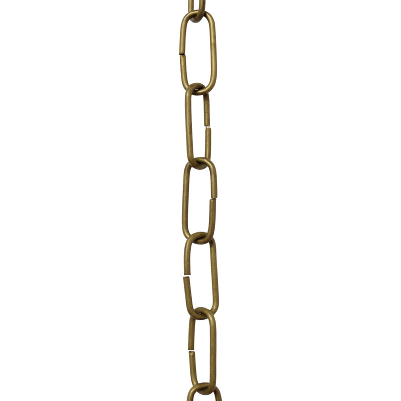 Chaîne décorative standard, Laiton antique, H 36 po x l 0,71 po x P 0,13 po