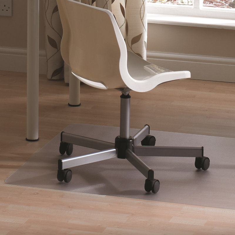 Cleartex Ultimat Hard Floor Straight Chair Mat, 0.22cm H x 90cm W x 120cm D
