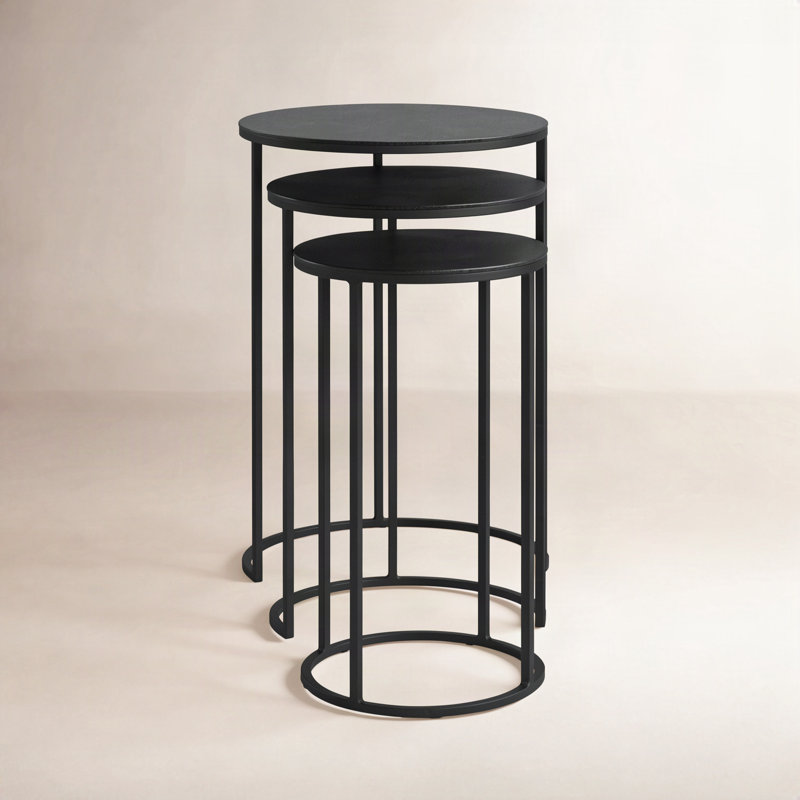 Addie Iron Top Nesting Tables