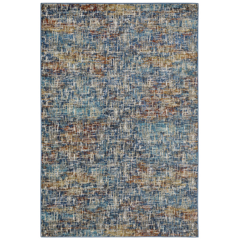Abstract Indoor Rug, Rectangle 5'3" x 7'3"