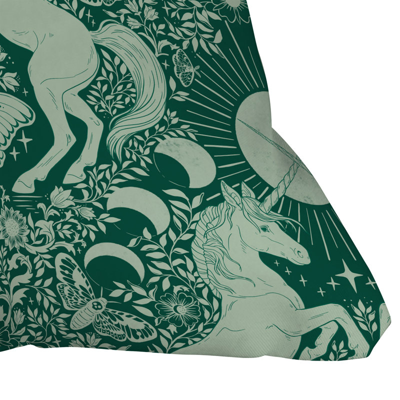 Coussin décoratif intérieur / extérieur en polyester , 18 po x 18 po
