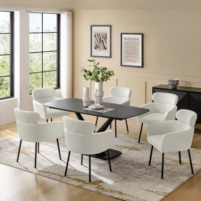 Orletta 7 - Piece Modern Dining Set