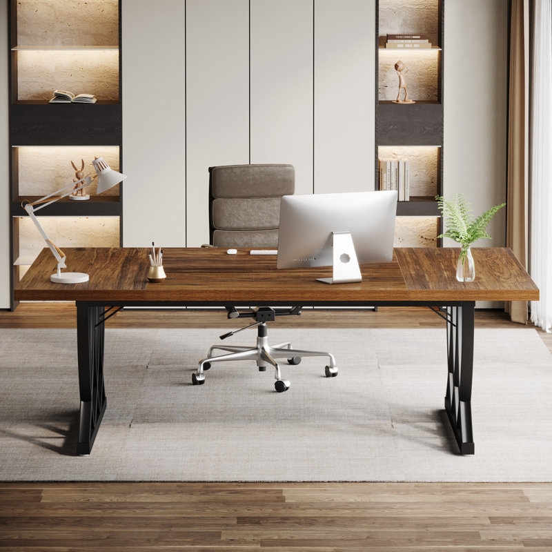 Executive Desk, Black
