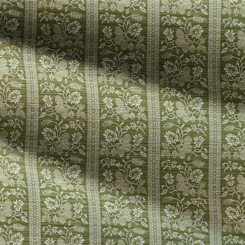 Filigree Bellagio Stripe, Evergreen