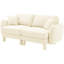 Beige moderne 2 avec structure et coin salon confortable pour des coussins moelleux à ressorts