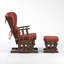 Chaise berçante et repose-pieds Azariyah Konfor-567947998-745961577