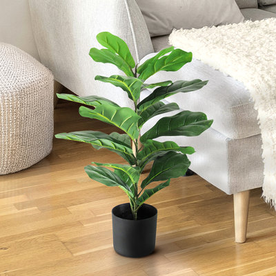 Figuier artificiel 27 po en pot