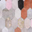 Cowhide Geometric Area Rug in Gray-749780014