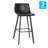 Brandy Upholstered Counter Stool with Metal Frame-88697086