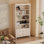 Simple Retro Design Display Cabinet
