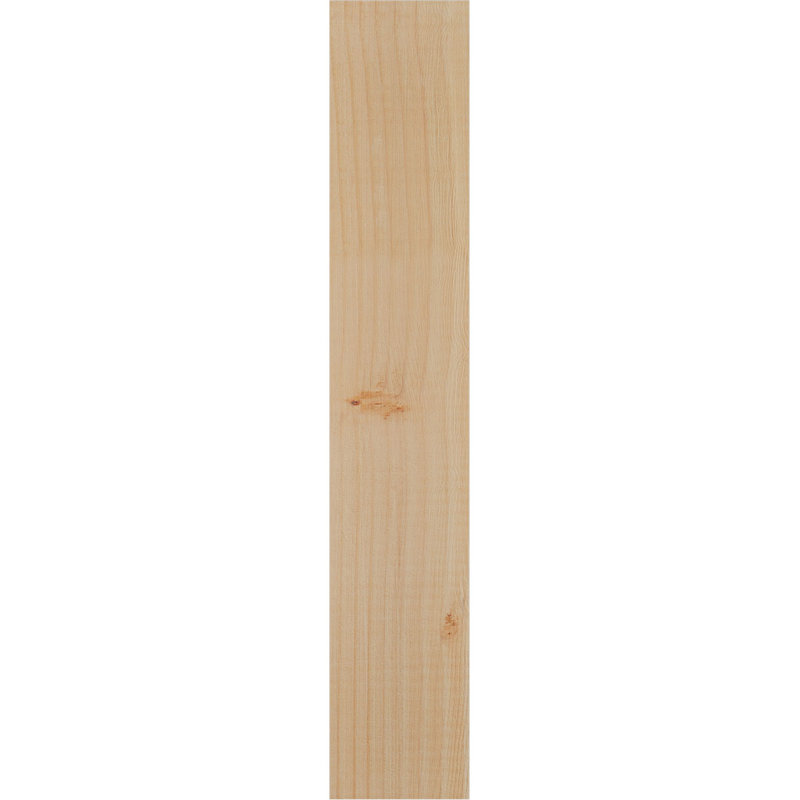 Corbeau Crestline, H 20 po x l 3,5 po x P 12 po, Sapin de Douglas, Lisse